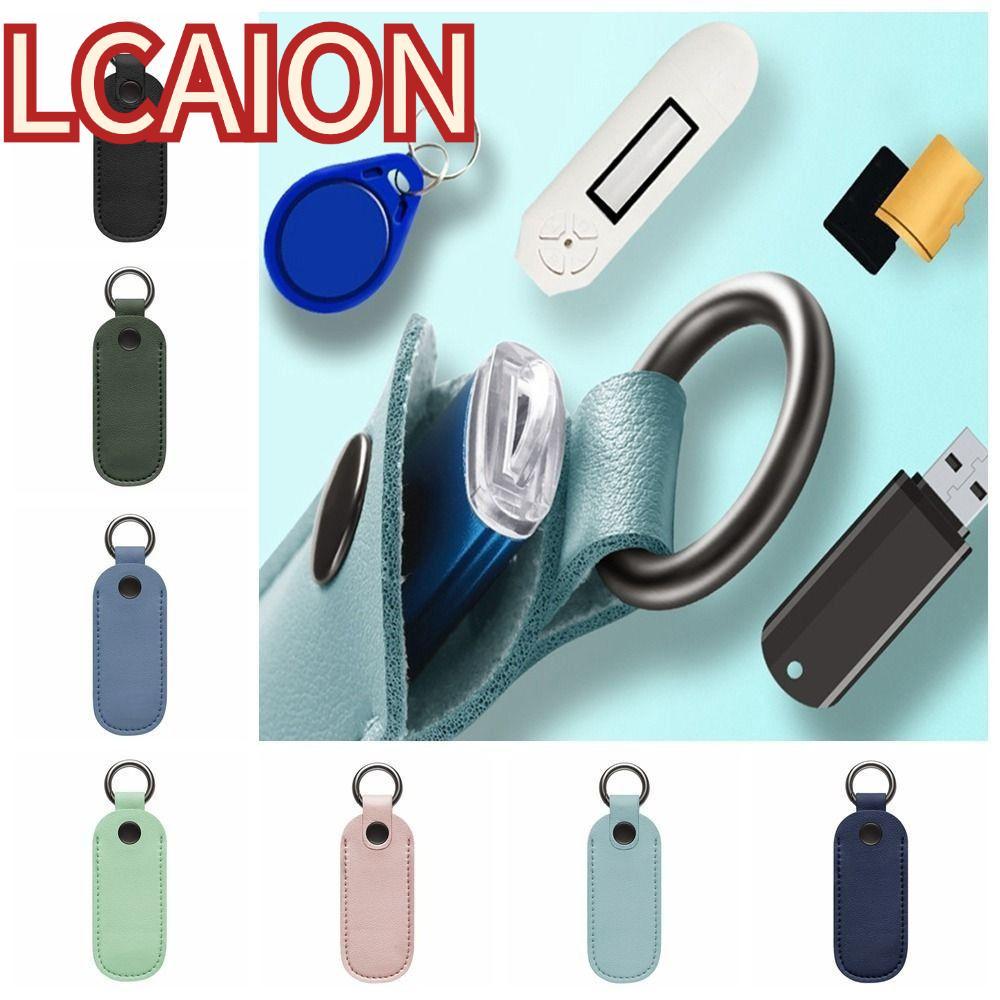 Túi lưu trữ LCAION Vòng chìa khóa da Pendrive USB Flash Drive