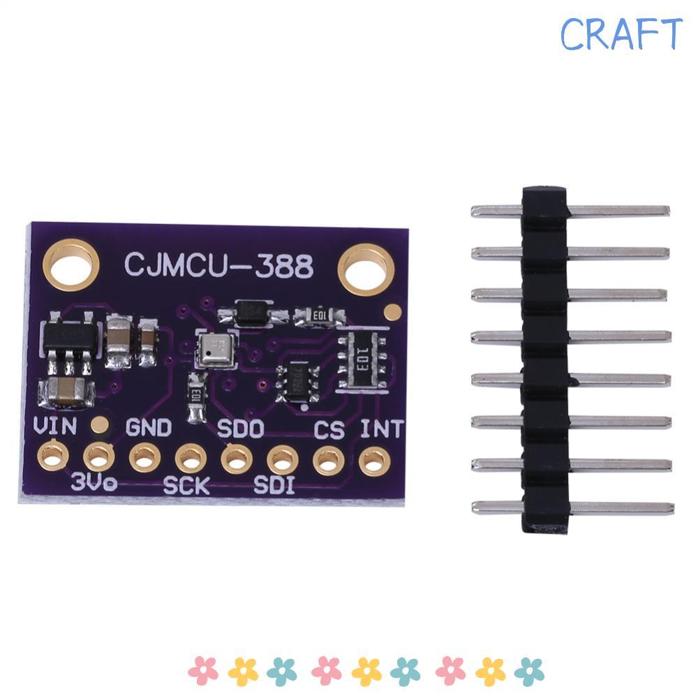 Cảm biến CRAFT BMP388, Cảm biến CJMCU-388 công suất thấp 24Bit, Giao diện I2C nhẹ Giao diện SPI Cảm 