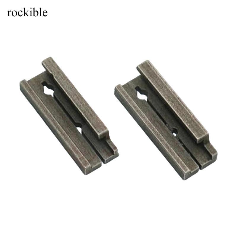 Kẹp cố định nhân đôi HU101, Thép không gỉ cho phụ kiện máy cắt chìa khóa trống, một phần máy cắt chì