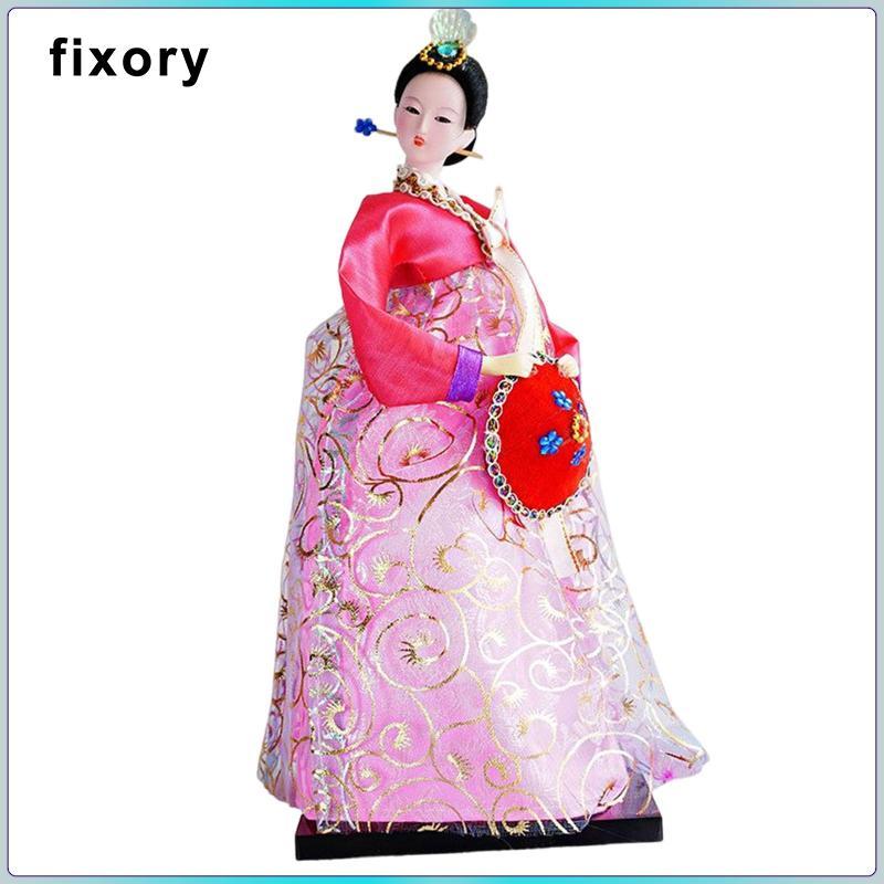 Tượng Geisha, Búp bê Hanbok, Tượng Kabuki, Búp bê Geisha Hanbok để trang trí nhà cửa