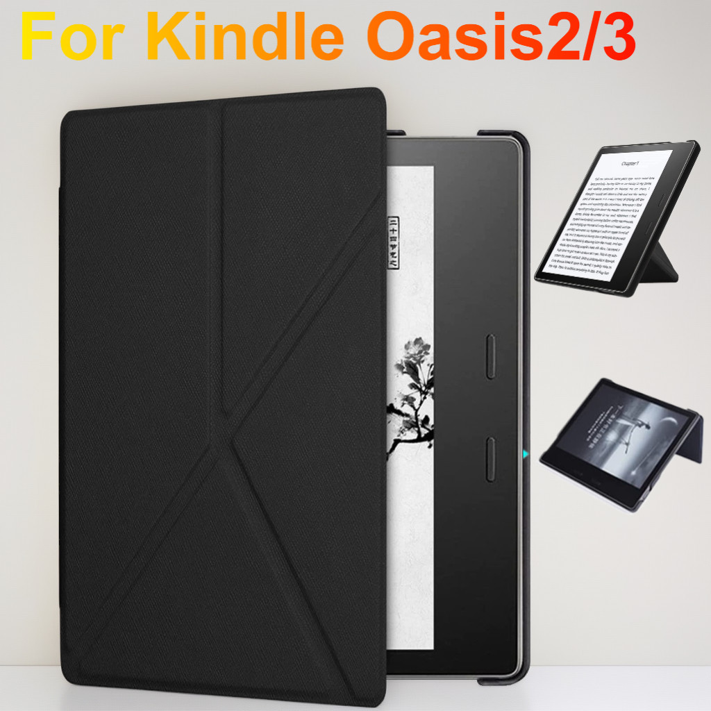 Ốp Lật Cho Kindle Oasis2 Oasis3 9th 10th Gen CW24Wi S8IN4O kindle oasis E-book Case Vỏ Bảo Vệ Nhiều 