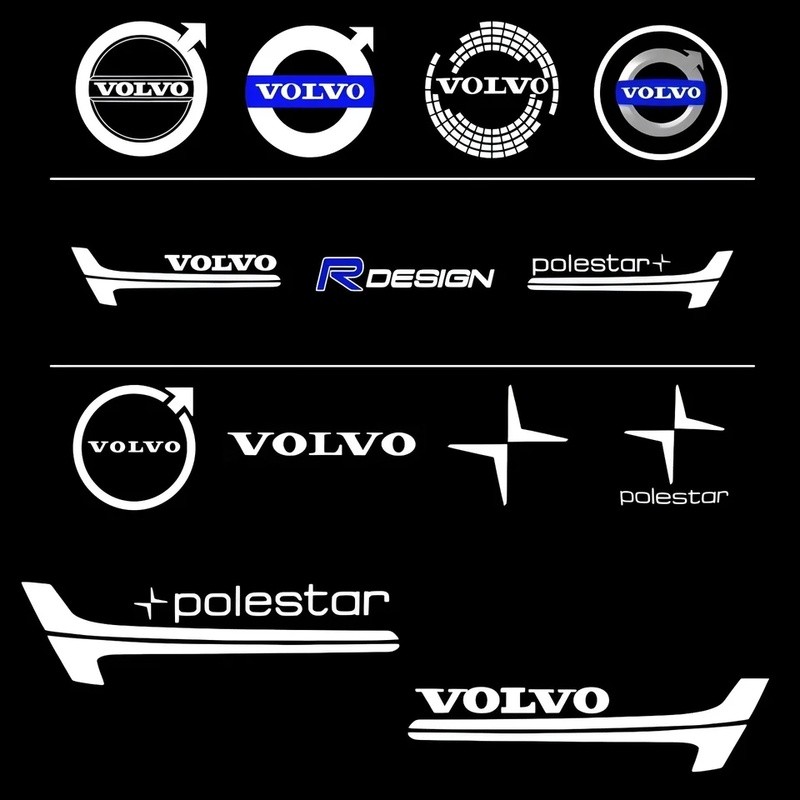 2 Chiếc Đèn LED Cửa Chào Mừng Máy Chiếu Logo Cho Volvo V40 V60 V90 XC40 XC60 XC90 S60 S90