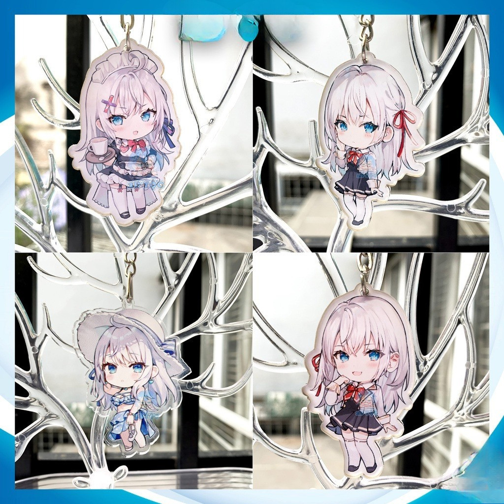 Móc Khóa Mica In 2 Mặt Sắc Nét Anime Manga Arya Bàn Bên – Phụ Kiện Anime