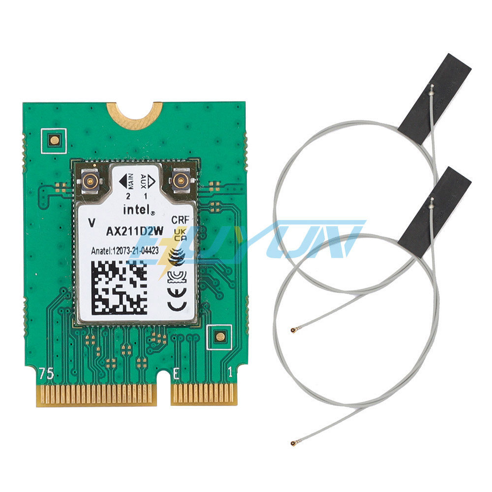 [Sẵn sàng] Tháo gỡ wifi băng tần kép Intel AX211 Gigabit với máy tính xách tay Bluetooth Card mạng k