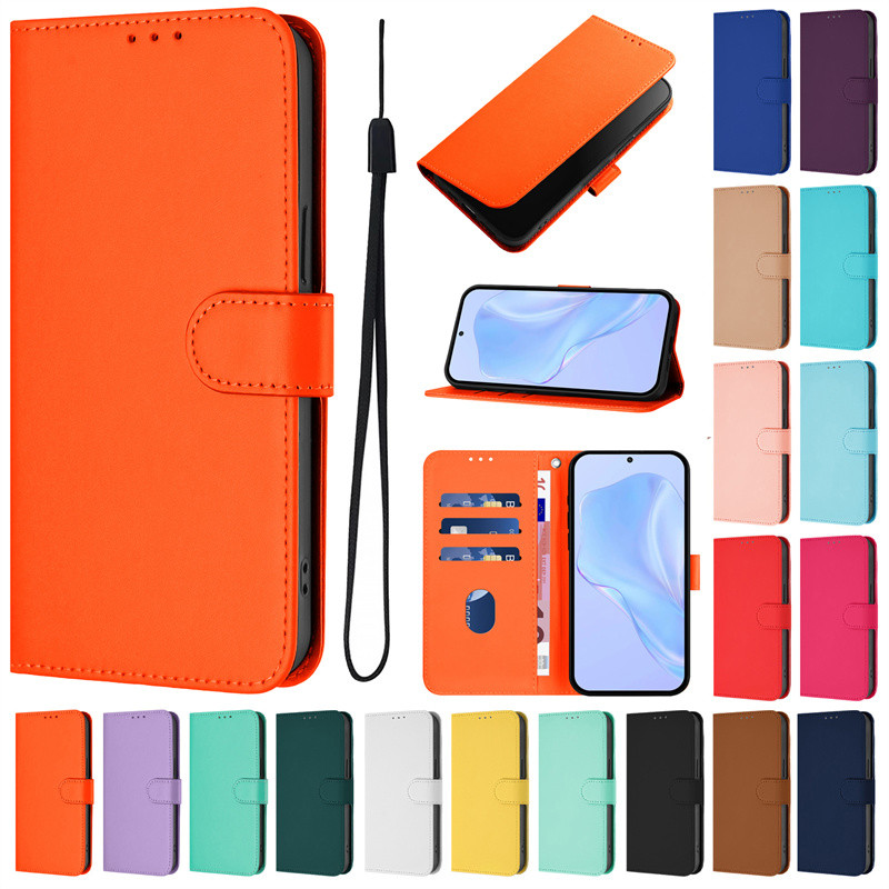 P3 / P3X Dopamine Màu Ốp Lưng Cho Realme P3 Ultra P3Pro P 3X RealmeP3 Lite Ốp Lưng Flip Stand Ví Da 