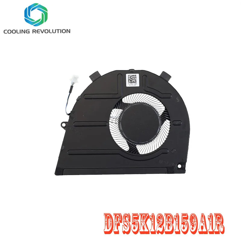 Quạt Làm Mát CPU Laptop DFS5K12B159A1R DC5V 0.5A 4Pin Cho Dell Vostro 16-5620 5625 0T8R2T T8R2T