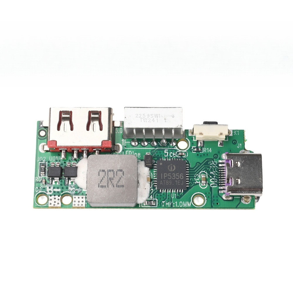 Mô-đun sạc dự phòng điện 22,5W IP5356 Bảng giao diện hai chiều USB Type C