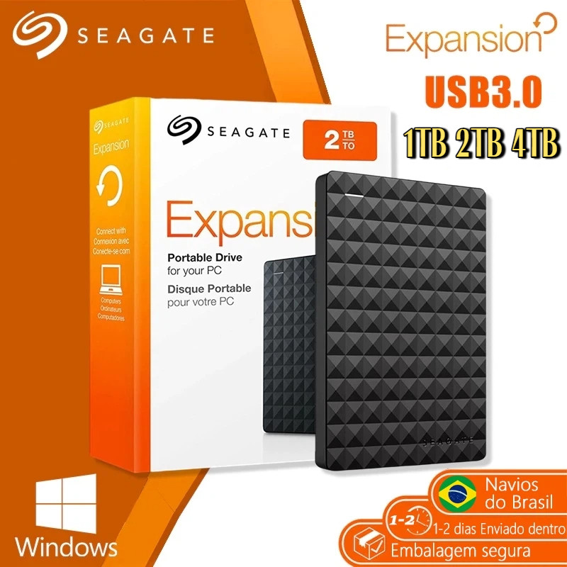 ⚡️ Seagate⚡️ Ổ Cứng HDD SSD  1TB 2TB 4TB Ổ Cứng Expansion 2.5 inch HDD Ổ Cứng Ngoài