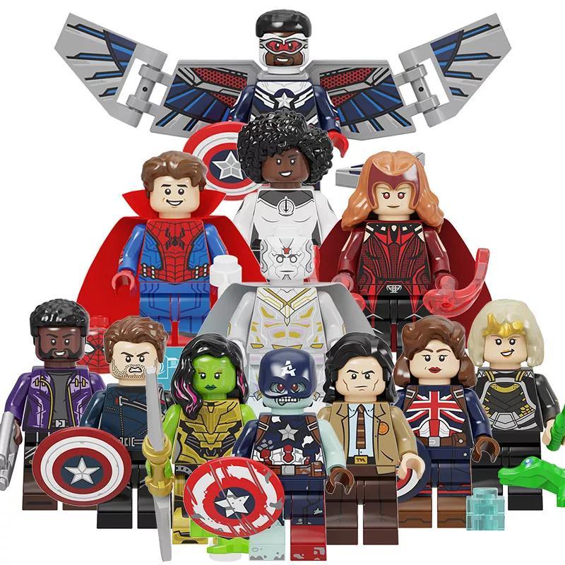 Monica Rambeau Minifigures Monica Marvel Siêu Anh Hùng Spectrum Khối Xây Dựng Đồ Chơi Trẻ Em Quà Tặn