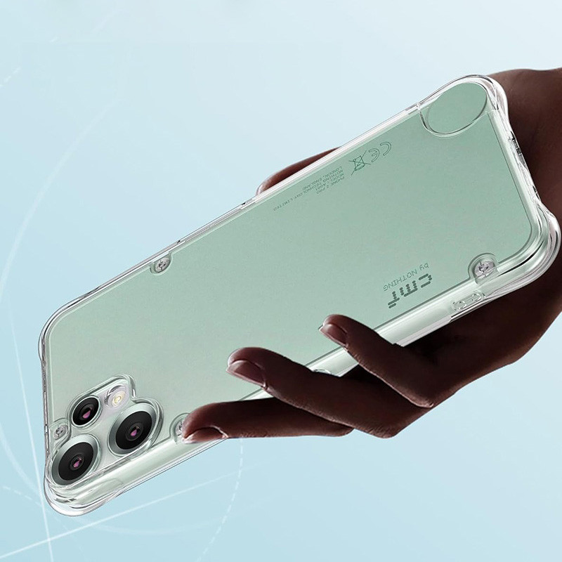 For Nothing CMF Phone 2 Pro Vỏ mềm chống sốc Crystal Clear Gel TPU Vỏ giảm xóc