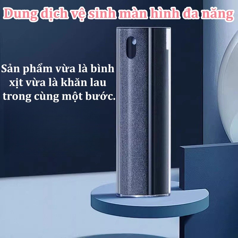 Chai Xit Ve Sinh Man Hinh Dien Thoai iPad Laptop Lau Sach Vet Ban Van Tay De Su Dung Cho Nhieu Thiet