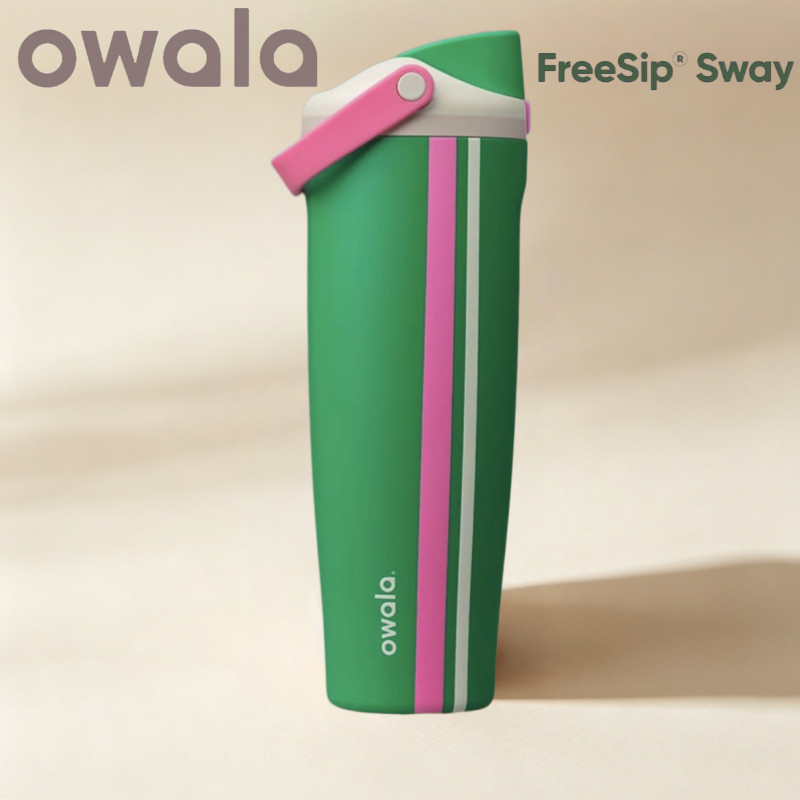 Owala Freesip Sway Vacation Mode 30oz Tumbler - Cốc giữ nhiệt bằng thép không gỉ phiên bản giới hạn,