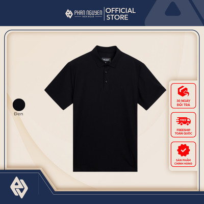 Áo polo nam Phan Nguyễn, chất liệu cao cấp, mềm mại, thoáng mát, co giãn, form regular fit APC.327