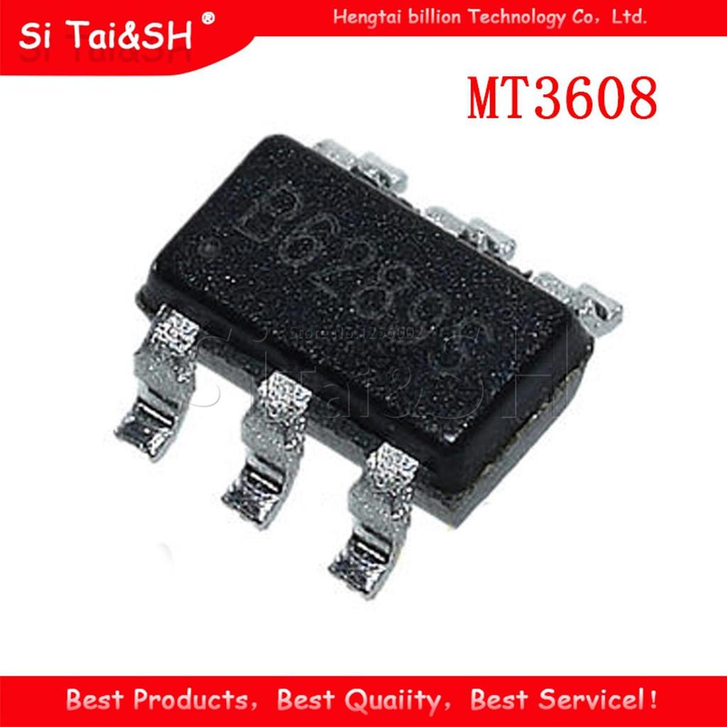10 MT3608 SOT23 FM3608 3608 SOT23-6