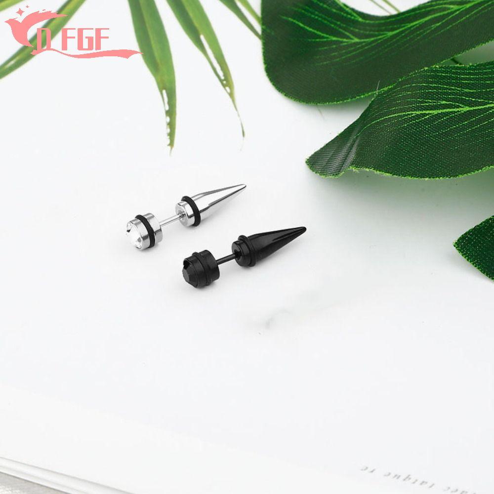 Dfgf Bông Tai Nam Phong Cách Hàn Quốc và Hip Hop, Inox, Trang Sắc Dạo Phố