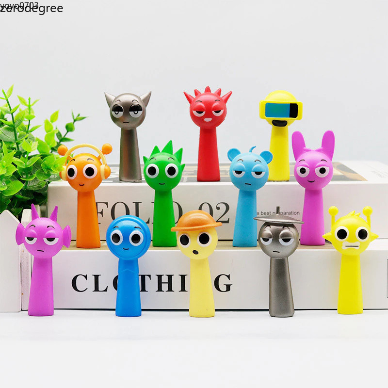 2026 chất lượng cao 6-12 cái / bộ Incredibox Sprunki Hình Trò chơi Incredibox Sprunki Nhân vật hành 