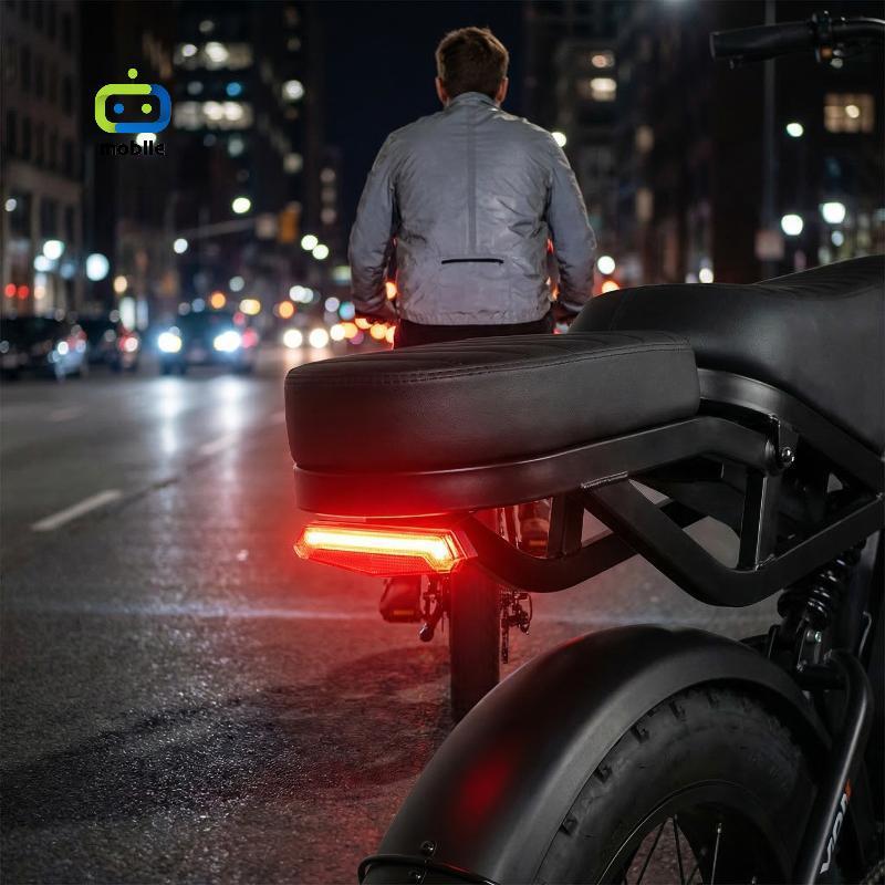 Bộ đèn pha và đèn hậu xe đạp điện OUXI V20 - An Toàn và Bền Bỉ