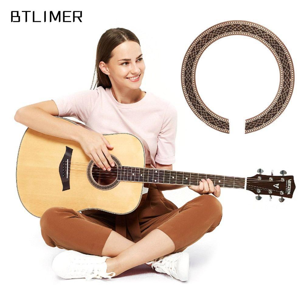 ESSECCOME Guitar Rosette, Dải Cong Đường Kính Bên Trong Đề Can Guitar, Chất Lượng Guitar Lỗ Âm Thanh