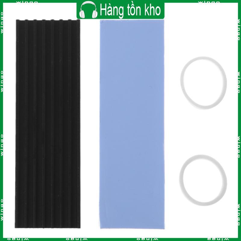WIN Nhôm Làm Mát Tản Nhiệt Miếng Lót Nhiệt Tản Nhiệt Tản Nhiệt Độ Dày 3 Mm Cho M 2 N80- PCI-E NVME M