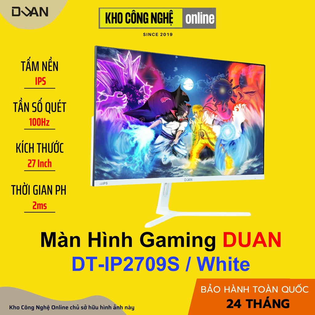 Màn Hình Gaming DUAN DT-IP2709S / White (Hàng Chính Hãng)