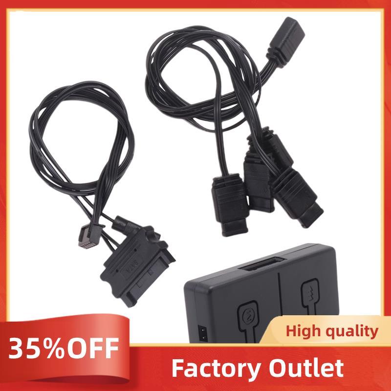 Bộ chuyển đổi 5V 3Pin ARGB sang 12V 4 Pin RGB 5V ARGB sang 12V RGB Bộ chuyển đổi 5V 3pin Bộ điều khi