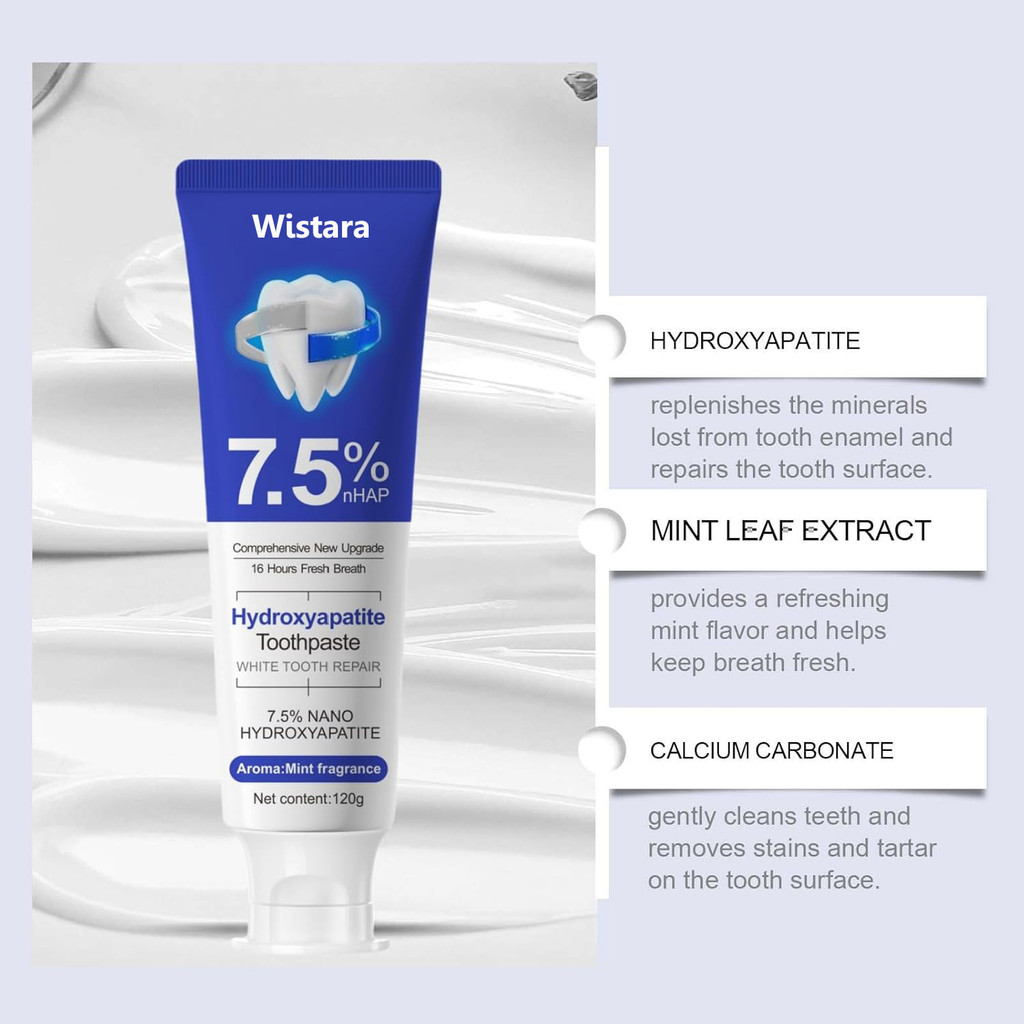Kem đánh răng Apatit gốc Nano-Hydroxydroxygen 7,5%