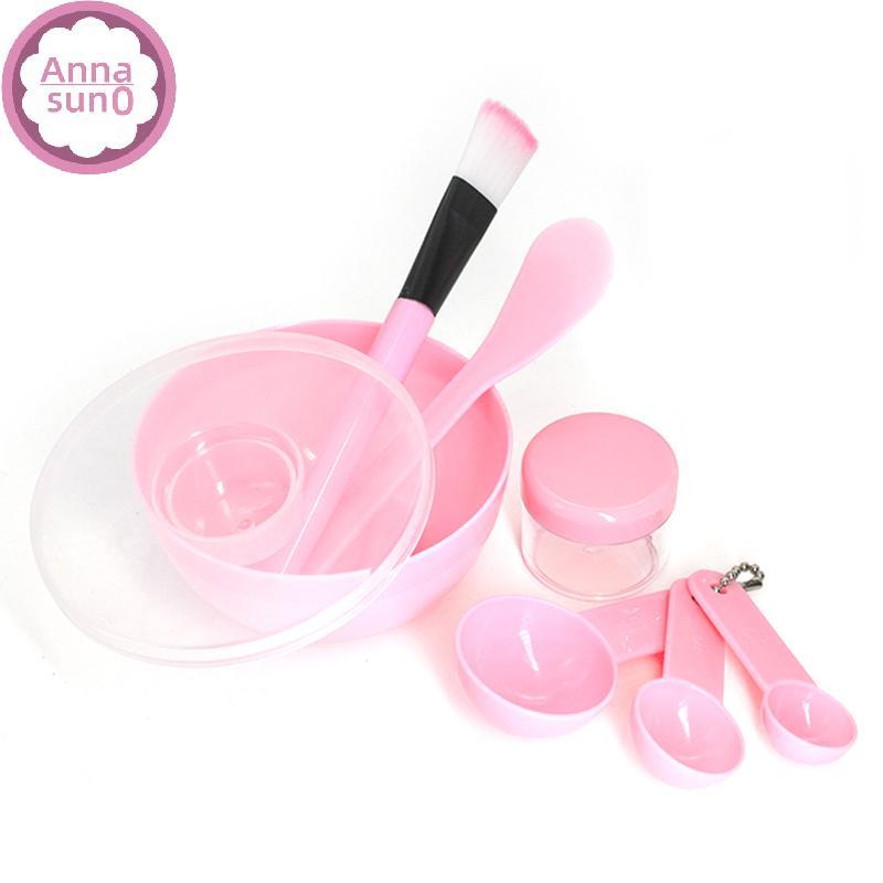 Annasun Facial Brush Mask Bowl Spoon Set Mask Brush Bar DIY Beauty Tools Mixing Tools Skin Care Make