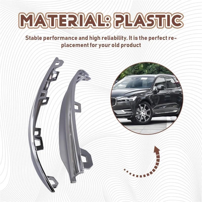 Viền cản sau bên trái Volvo XC60 32227902 VOLVO XC60 MK2 Ốp Lưng Sau Đúc Cản Sau Thương Hiệu Viền Dả