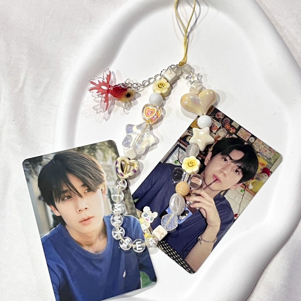Bán chạy Taitai jimmysea jimmysea Original Photocard Tay Mặt dây chuyền ccd-có Photocard 7.30-26