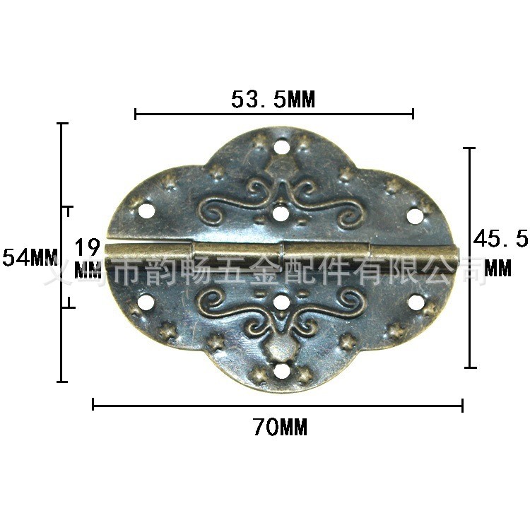 70 * 54MM Bản Lề Cổ Bản Lề In Bản Lề Thiếc Bản Lề Hình Bầu Dục Bản Lề Hình Bầu Dục Lớn Bản Lề E37A