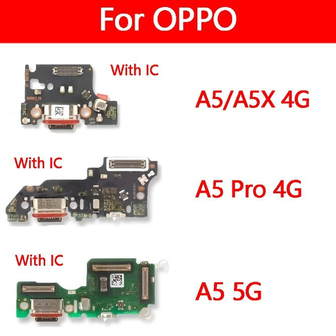 Cổng Sạc USB Ban Cho OPPO A5 5G A5X 4G A5 Pro 4G Bảng Sạc Tấm Kết Nối USB