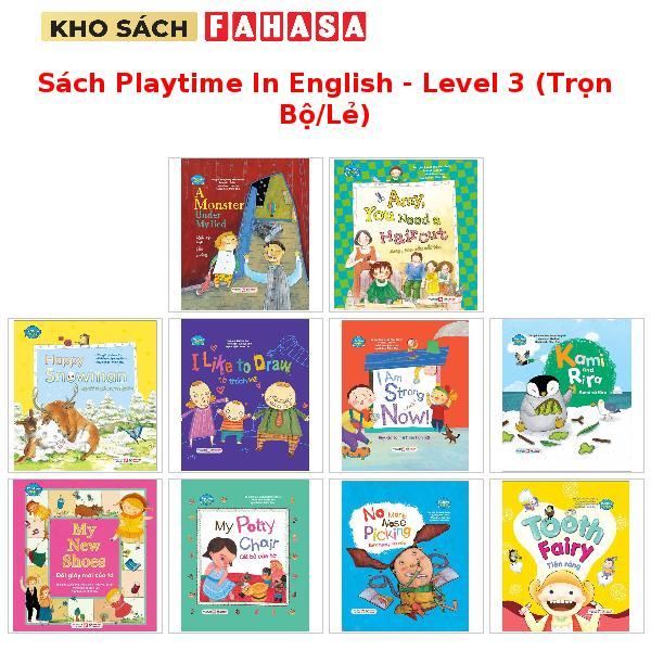 Sách Playtime In English - Level 3 (Trọn Bộ/Lẻ)
