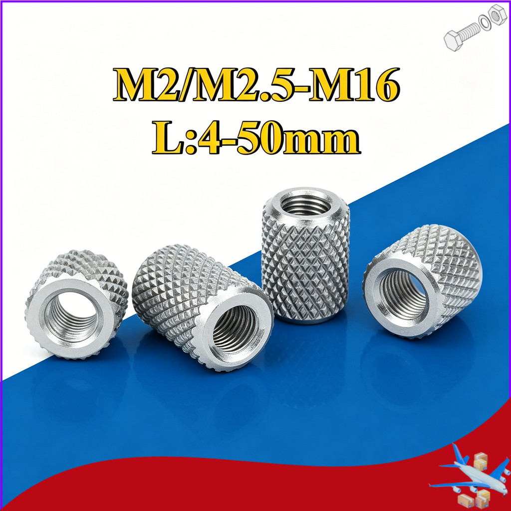Đai ốc ngón tay cái kẹp M2-M16 L4-50mm SUS304 Thép không gỉ cho các dự án điện tử & DIY [DTY-XMB]