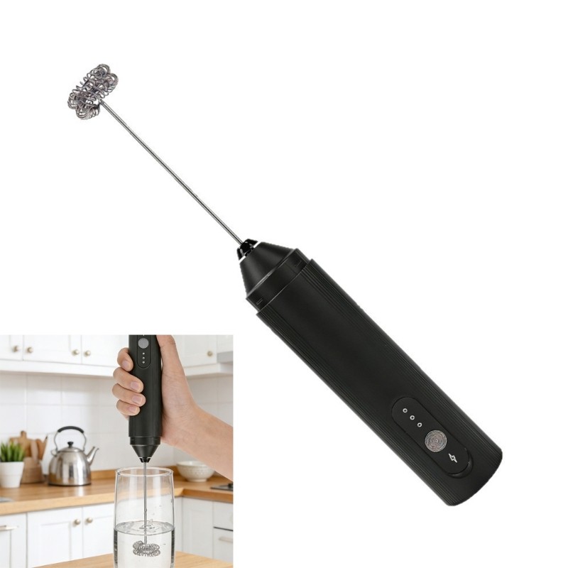 Zzz Manual Milk Blending Stick 500mAh Energy Makes Rich Velvet Froth
