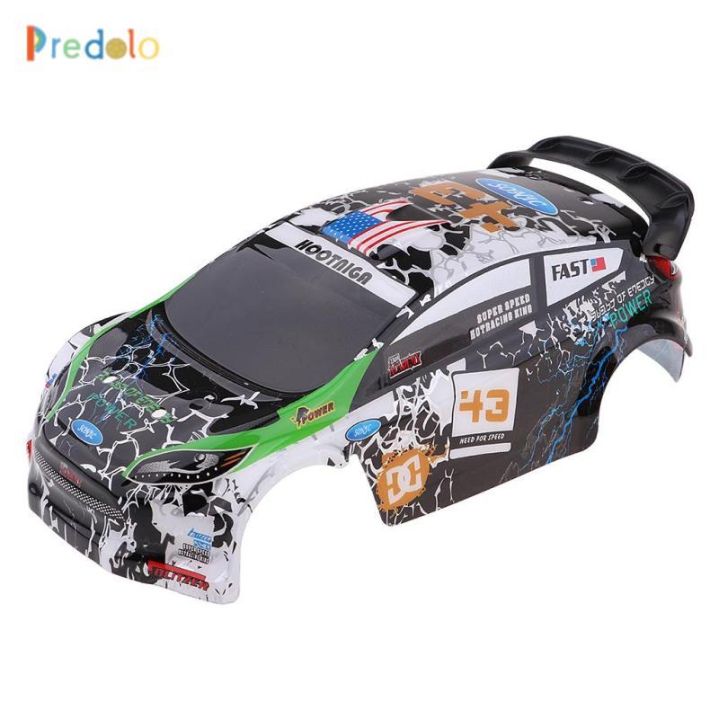 Predolo Racing Car Body Shell Bodywork Thay thế cho xe đua WLtoys K989 Rally
