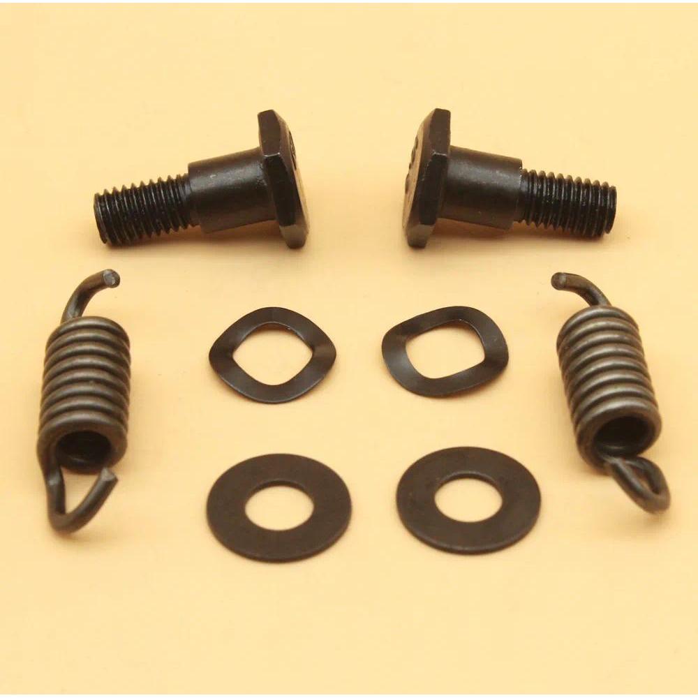 Bộ lò xo côn ngắn kèm bu‑lông và vòng đệm phù hợp với động cơ xăng nhỏ HONDA GX35, GX35NT, GX31; máy
