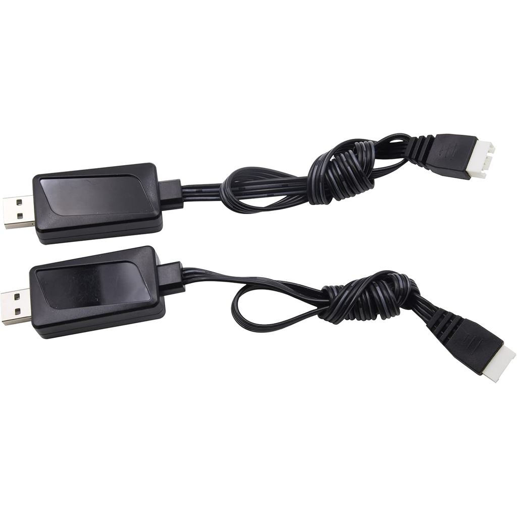 Cáp sạc USB nhanh Blomiky 11.1V 1.6A có phích cắm XH-4P phù hợp cho pin Lipo Li-ion 3S 2200mAh 1500m