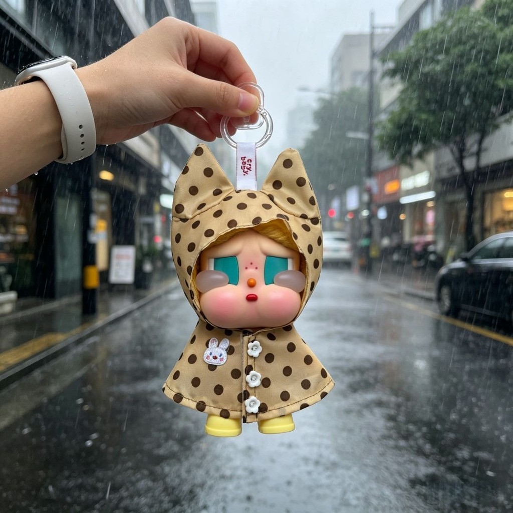 Bộ Áo Mưa Mùa Hè Crybaby Crybaby Crybaby Crybaby Vinyl Mùa Hè Mưa Mùa Quần Áo Bé Thay Thế Quần Áo