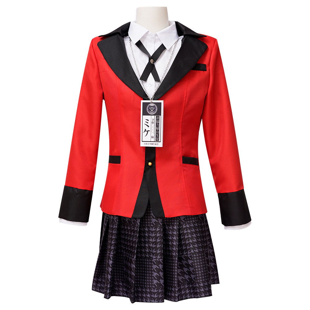 Trang phục cosplay Snakegumi Yumeko Kakegurui - Đồng phục học sinh anime
