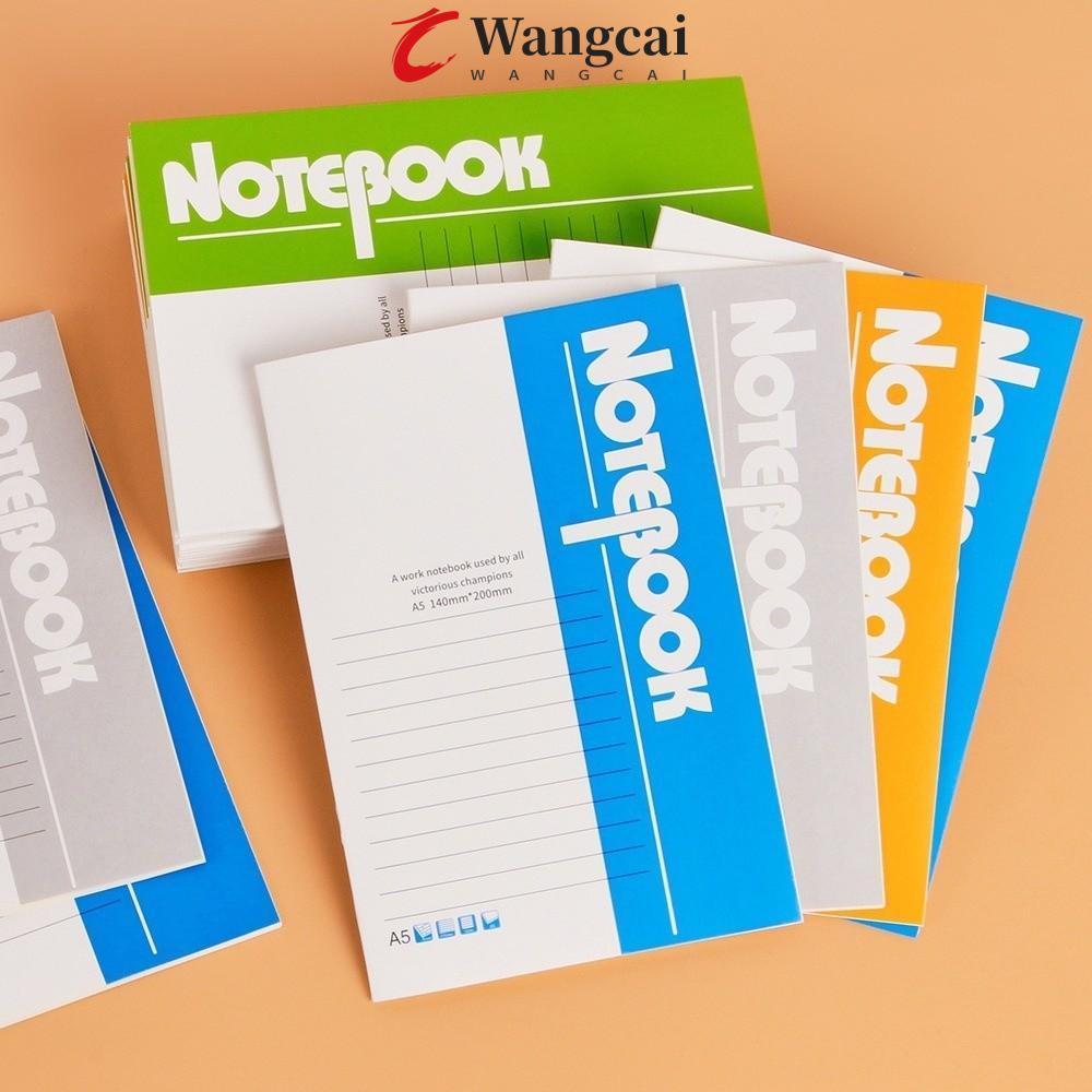 WANCGAI A5 Notebook, Nhật Ký Sách Bìa Mềm Notepad, Quản Lý Thời Gian Dày Lót Planner Notepad Bìa Cứn