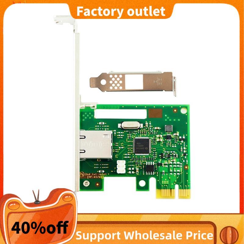 1 Bộ I210-T1 PCI-Ex1 Gigabit Cổng Đơn Máy Chủ Máy Tính Để Bàn Thẻ Mạng Có Dây Máy Tính Để Bàn Thẻ Mạ