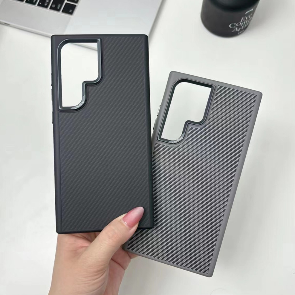 Ốp lưng chính hãng Likgus Kevlar Carbon Fiber Case chống sốc cho Samsung Galaxy S24 Ultra , S 24 plu