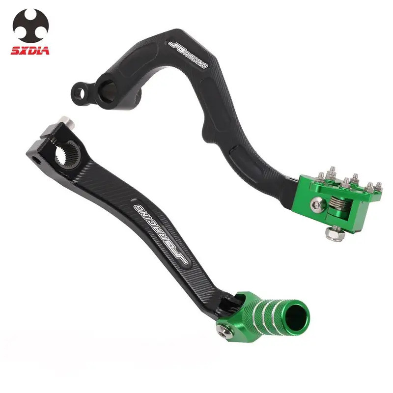 Phụ tùng xe máy CNC Chân đòn bẩy Bàn đạp cho KAWASAKI KX450F 2006-2018 KX450 2020 KLX450R 2008-2019 