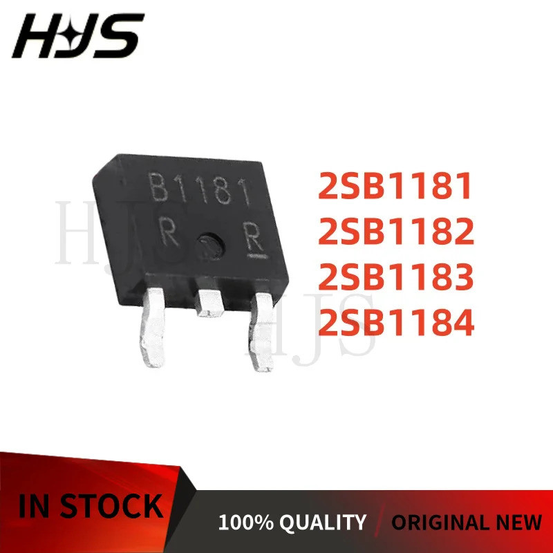 10 Chiếc B1181 B1182 B1183 B1184 2SB1181 2SB1182 2SB1183 2SB1184 TO-252 chip bóng bán dẫn điện ic mo