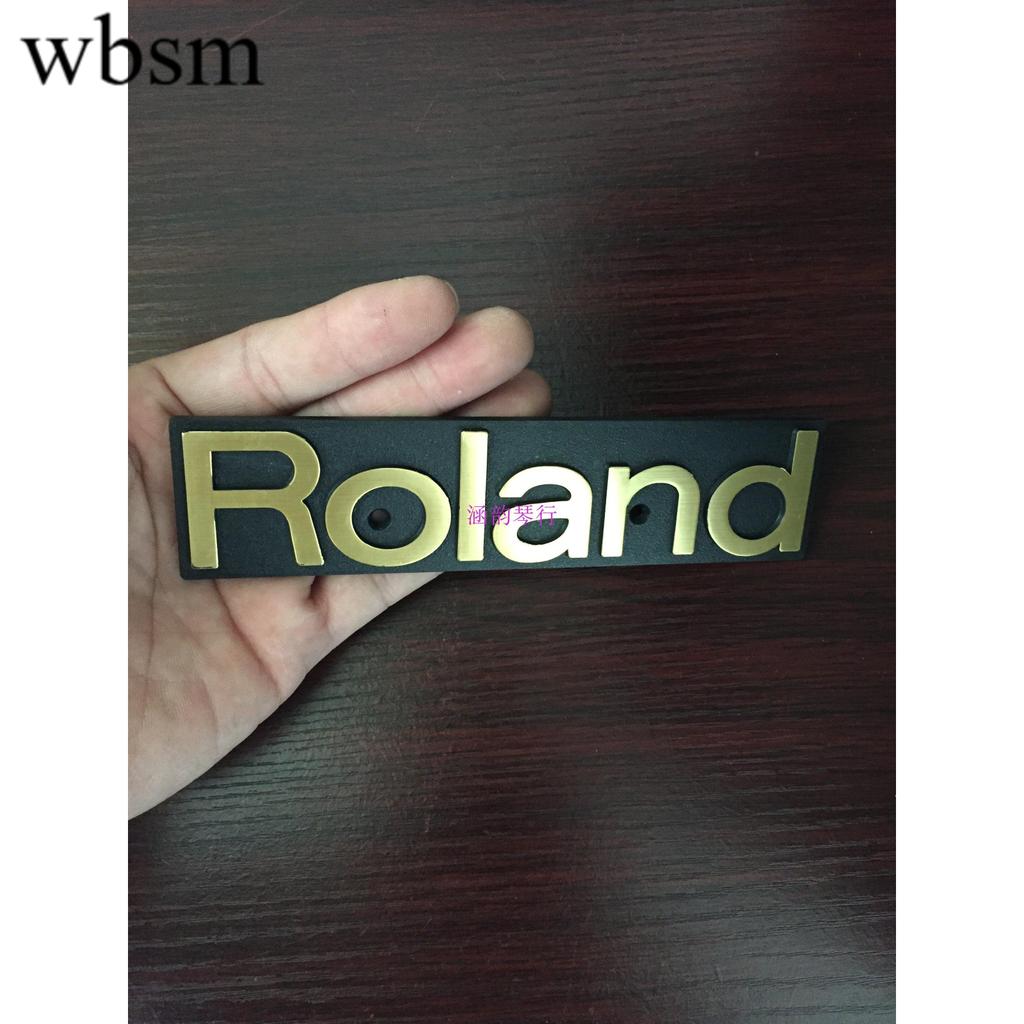Chính Hãng ROLAND Ký Hiệu Roland LOGO LOGO Roland Guitar Khuếch Đại Thương Hiệu 155 * 38MM