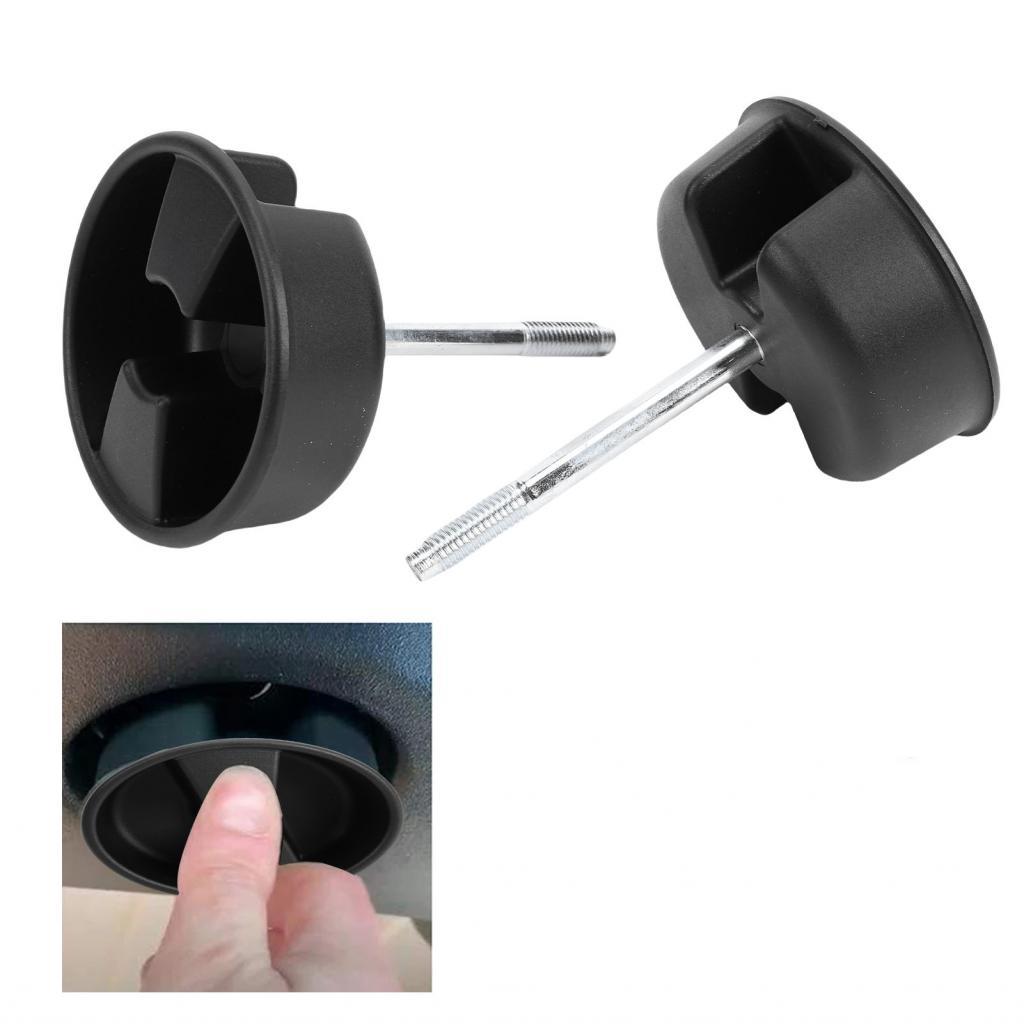 Kawaitw 2 Chiếc Cứng Trên Bảng Điều Khiển Bu Lông Gắn Núm Ốc Vít Thay Thế 1CJ57DX9AD Cho Wrangler JK