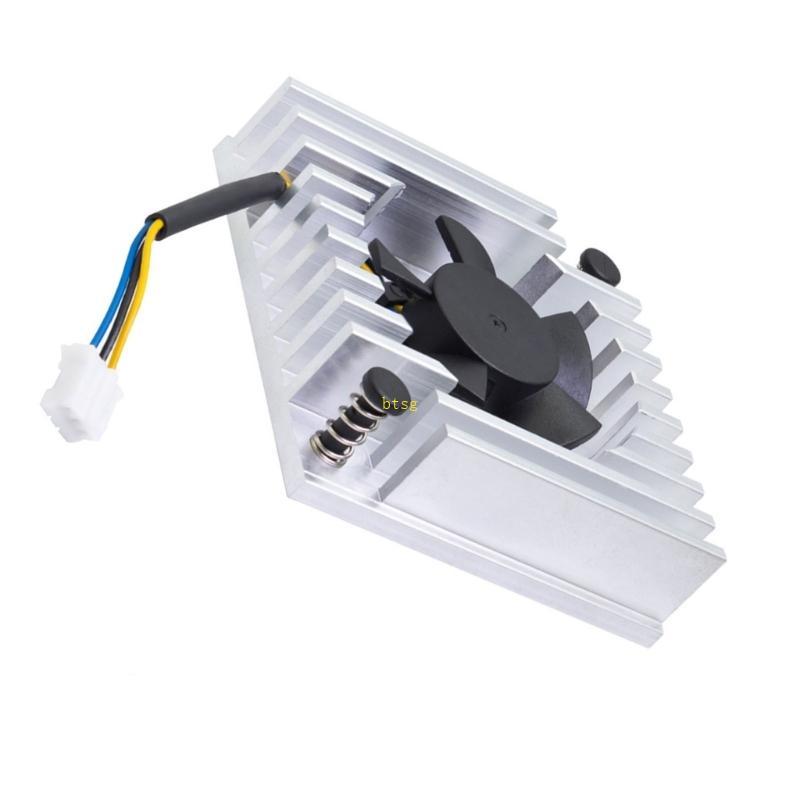 Btsg Hoạt động yên tĩnh Tản nhiệt bằng nhôm có quạt cho bảng phát triển Banana Pi