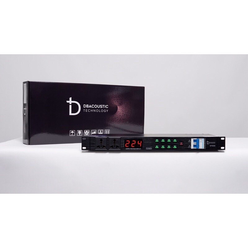 Quản Lý Nguồn Cao Cấp dBacoustic P9 PRO - Hàng Chính Hãng SAL (Bản nâng cấp P9, thông minh hơn)