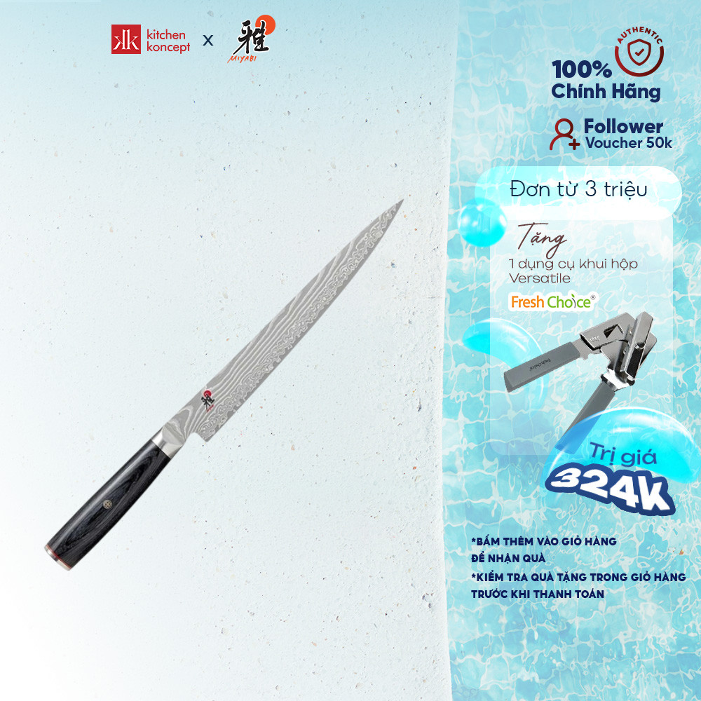 Miyabi - Dao Sujihiki 5000FCD - 24cm