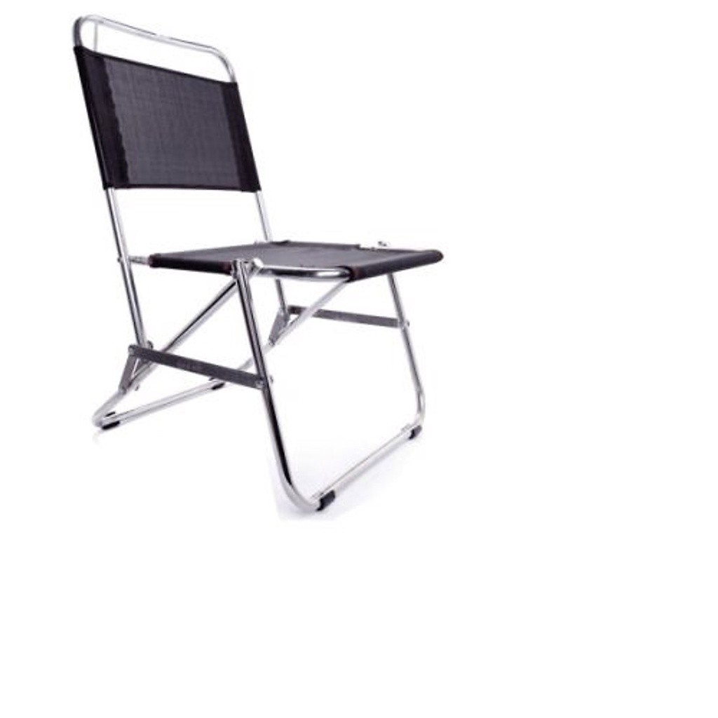 Ghế xếp cafe, khung inox, ghế xếp vải lưới cao cấp (lưng 70cm) A+